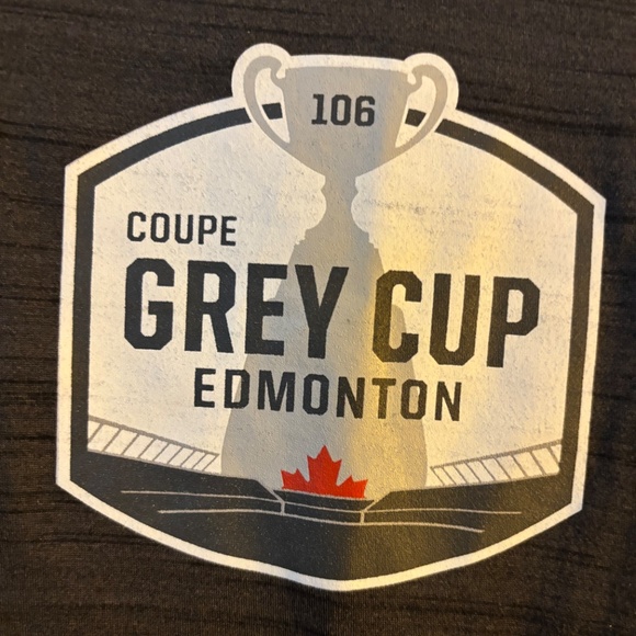 Levelwear‎ Verve Women's Medium 106th Grey Cup Edmonton 2018 T-Shirt football - Picture 2 of 10